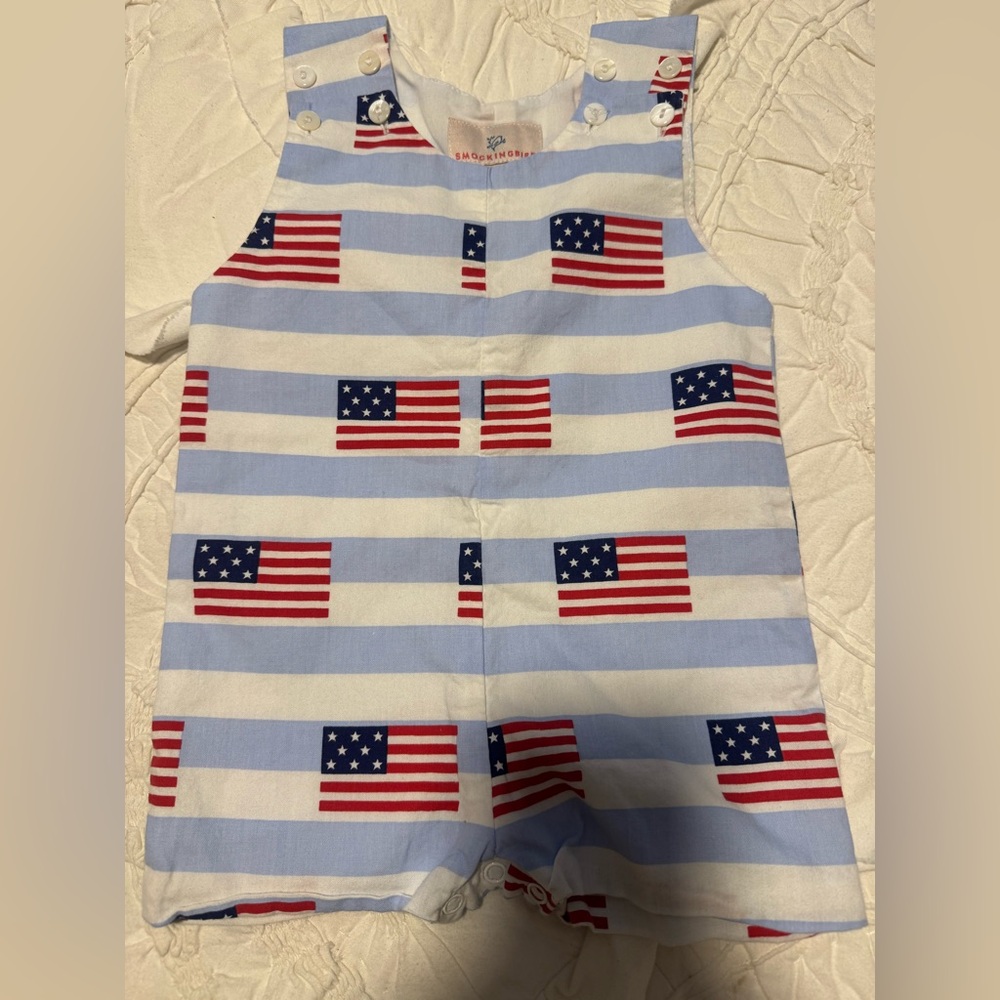 Patriotic Kids One Piece Romper